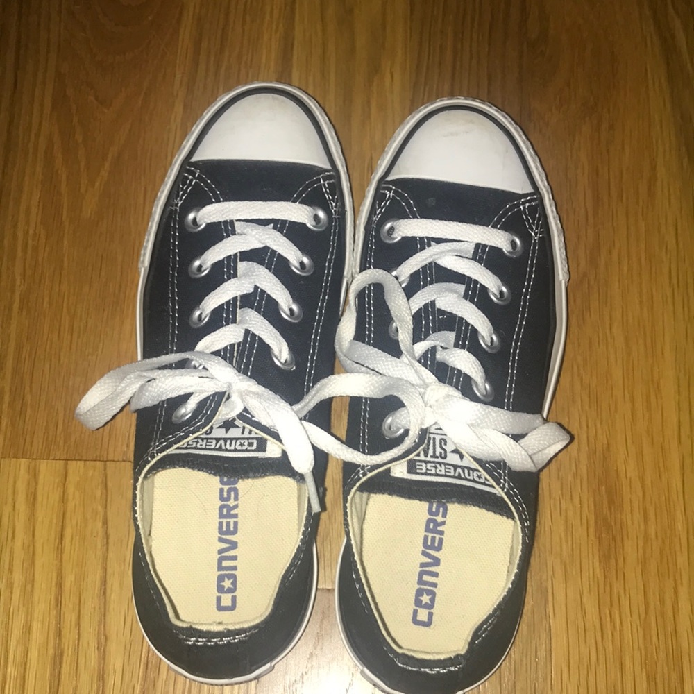 Black Low Top Converse